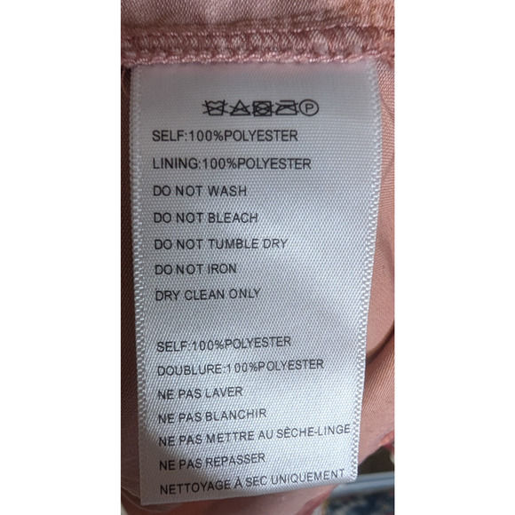 Blush Pink Velvet Regency Renaissance Victorian Coquette Tiered Ruffle Top Small - Picture 12 of 13